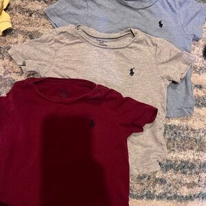 Set of 3- size 18 months Polo/ralph lauren T-Shirts